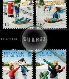 Serie de sellos Isla Man nº 481/84 (**)