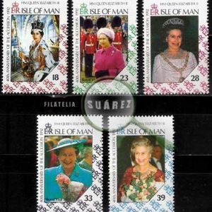 Serie de sellos Isla Man nº 526/30 (**)