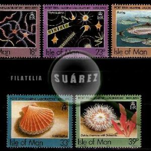 Serie de sellos Isla Man nº 541/45 (**)