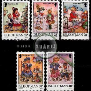 Serie de sellos Isla Man nº 600/04 (**)
