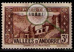 Serie de sellos Andorra Francesa nº 0026 (*)
