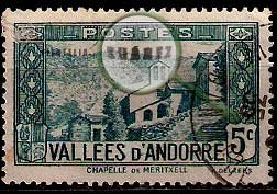Serie de sellos Andorra Francesa nº 0027 (o)