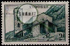 Serie de sellos Andorra Francesa nº 0103 (**)