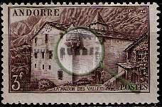 Serie de sellos Andorra Francesa nº 0106 (**)
