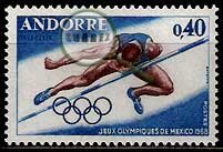 Serie de sellos Andorra Francesa nº 0190 (**)