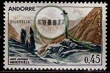 Serie de sellos Andorra Francesa nº 0204 (**)