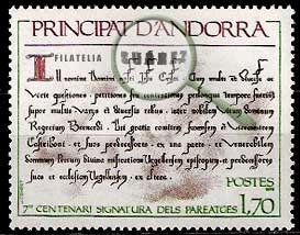 Serie de sellos Andorra Francesa nº 0273 (**)