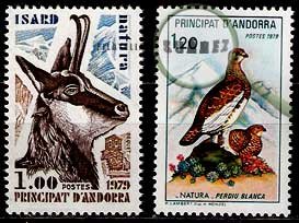 Serie de sellos Andorra Francesa nº 0274/75 (**)