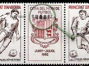 Serie de sellos Andorra Francesa nº 0302/03 (**)