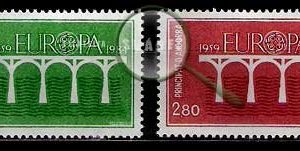 Serie de sellos Andorra Francesa nº 0329/30 (**)
