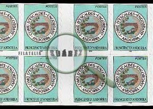 Carnet de sellos Andorra Francesa nº C-012 (**)