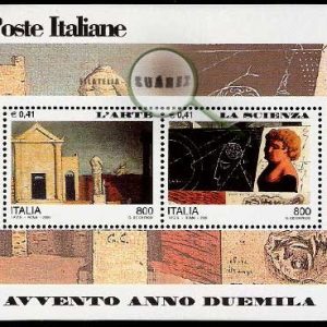 Hoja Bloque Italia Nº 23 (**)