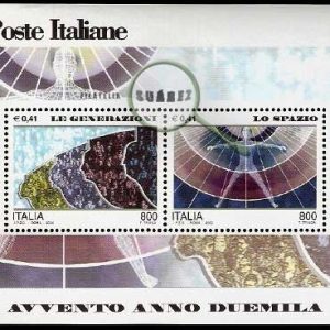 Hoja Bloque Italia Nº 26 (**)