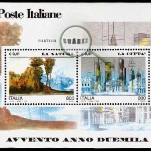 Hoja Bloque Italia Nº 25 (**)