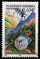 Serie de sellos Andorra Francesa nº 0576 (**)