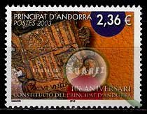 Serie de sellos Andorra Francesa nº 0577 (**)