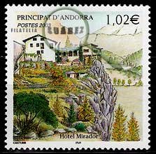 Serie de sellos Andorra Francesa nº 0579 (**)