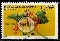 Serie de sellos Andorra Francesa nº 0585 (**)