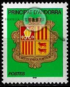 Serie de sellos Andorra Francesa nº 0588 (**)