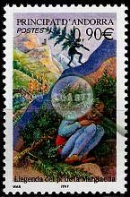 Serie de sellos Andorra Francesa nº 0590 (**)