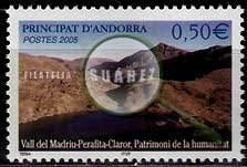 Serie de sellos Andorra Francesa nº 0605 (**)