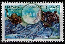 Serie de sellos Andorra Francesa nº 0606 (**)