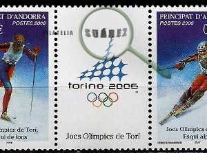 Serie de sellos Andorra Francesa nº 0622/23 (**)