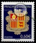 Serie de sellos Andorra Francesa nº 0633 (**)