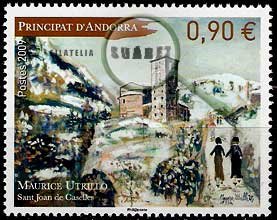 Serie de sellos Andorra Francesa nº 0675 (**)
