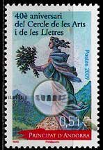 Serie de sellos Andorra Francesa nº 0678 (**)