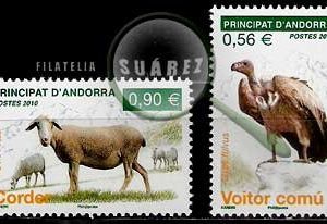 Serie de sellos Andorra Francesa nº 0690/91 (**)