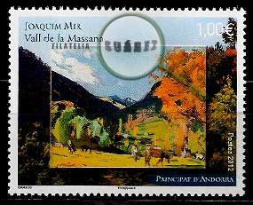 Serie de sellos Andorra Francesa nº 0720 (**)