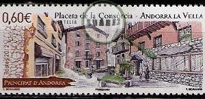 Serie de sellos Andorra Francesa nº 0725 (**)