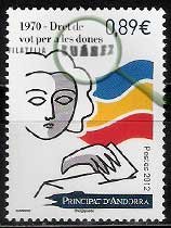 Serie de sellos Andorra Francesa nº 0730 (**)