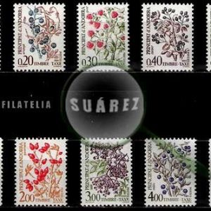 Serie de sellos Andorra Francesa nº T-0053/62 (**)