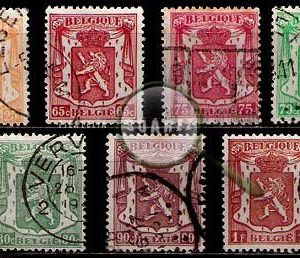 Serie de sellos Bélgica nº 0710/15 (o)