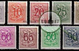 Serie de sellos Bélgica nº 0849/59 (*)
