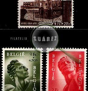 Serie de sellos Bélgica nº 0943/45 (*)
