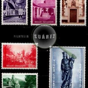 Serie de sellos Bélgica nº 0946/51 (*)
