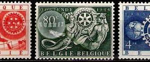Serie de sellos Bélgica nº 0952/54 (*)