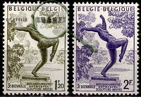 Serie de sellos Bélgica nº 0969/70 (**)
