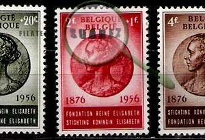 Serie de sellos Bélgica nº 0991/93 (**)
