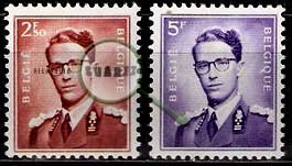 Serie de sellos Bélgica nº 1028/29 (*)
