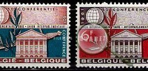 Serie de sellos Bélgica nº 1191/92 (**)