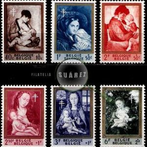 Serie de sellos Bélgica nº 1198/1203 (**)