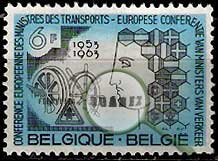 Serie de sellos Bélgica nº 1254 (**)