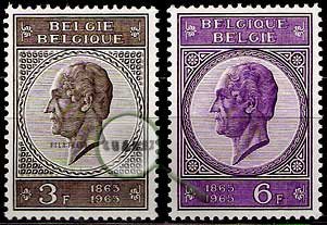 Serie de sellos Bélgica nº 1349/50 (**)