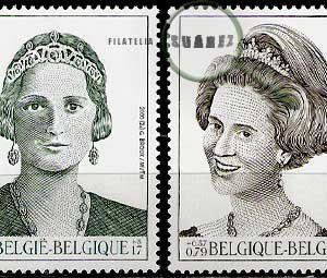Serie de sellos Bélgica nº 2878/79 (**)