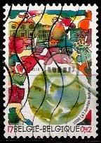 Serie de sellos Bélgica nº 2890 (o)
