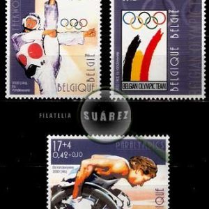 Serie de sellos Bélgica nº 2906/08 (**)